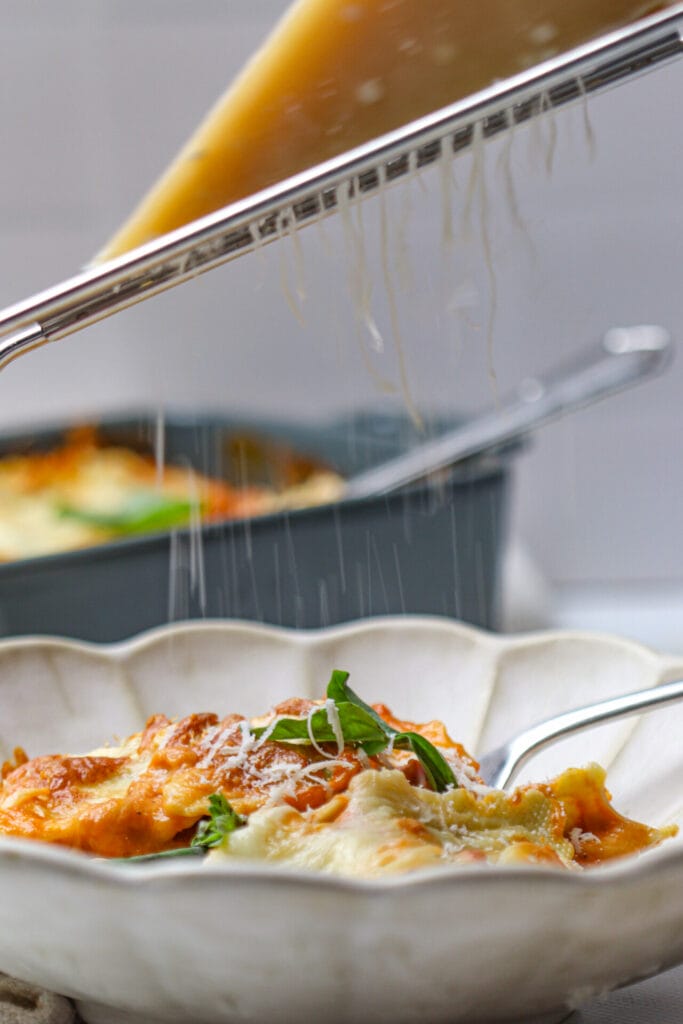 Ravioli Lasagna featured image close up shot