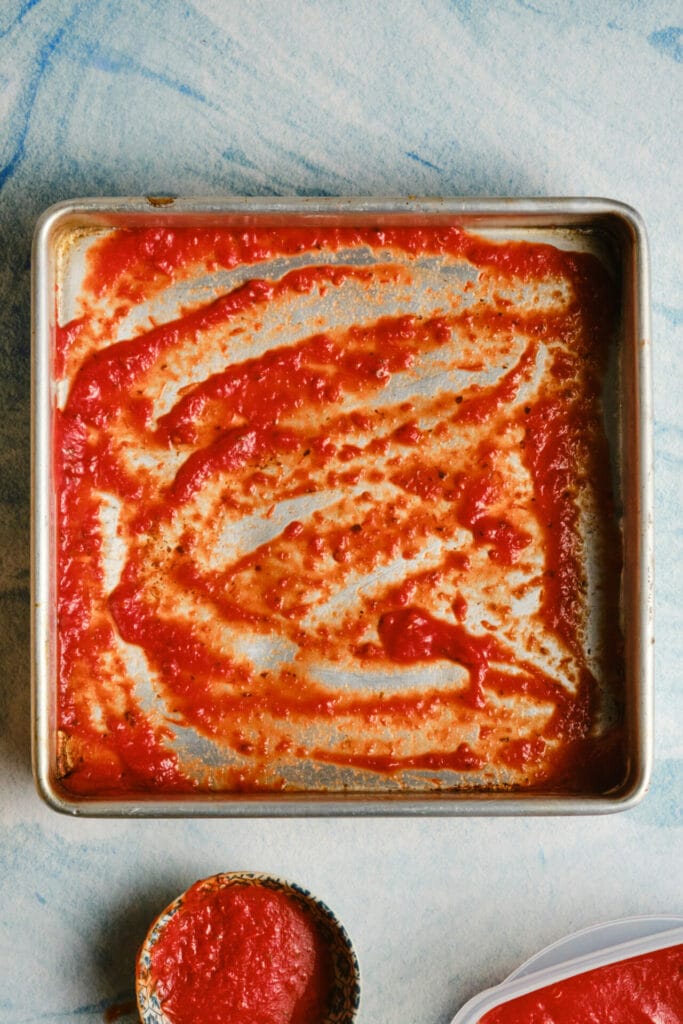 Easy Vegan Lasagna Recipe steps shot