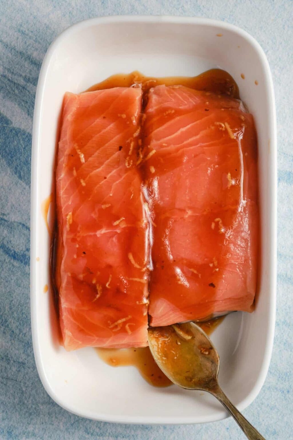 Asian Salmon Baked Bree Asian salmon baked bree