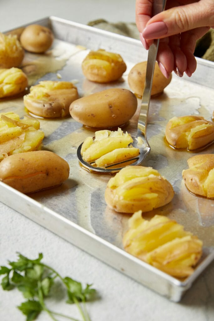 Crispy Smashed Potatoes Recipe steps