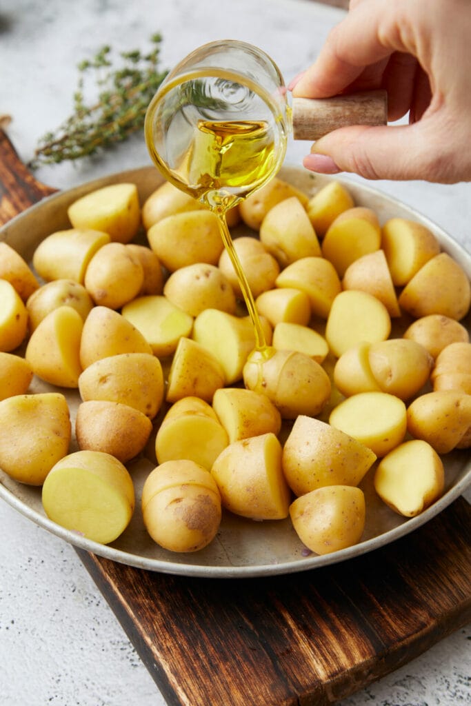 Easy Roasted Potatoes steps