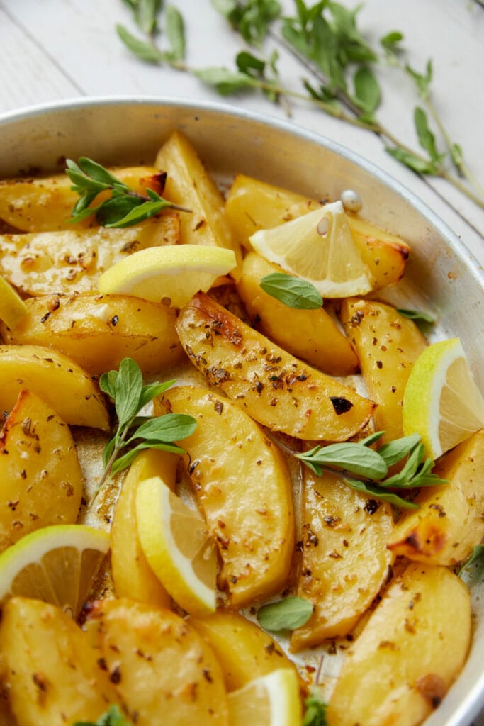 Greek Lemon Potatoes featured image