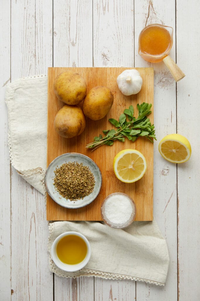 Greek Lemon Potatoes ingredients