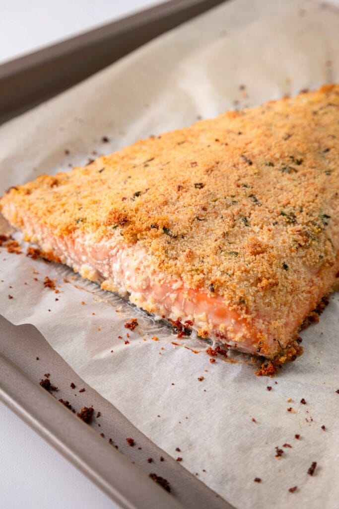 Parmesan Crusted Salmon Recipe