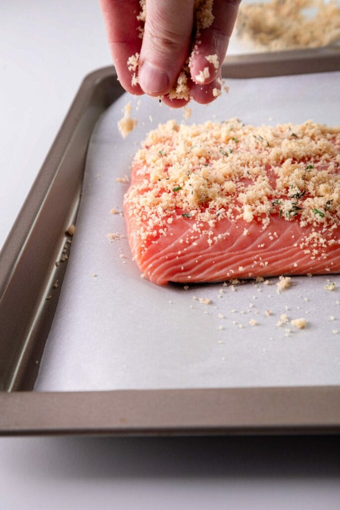 Parmesan Crusted Salmon Recipe