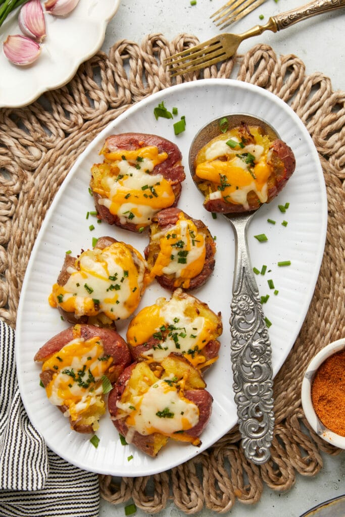 Smashed Potatoes with Cheese featured image