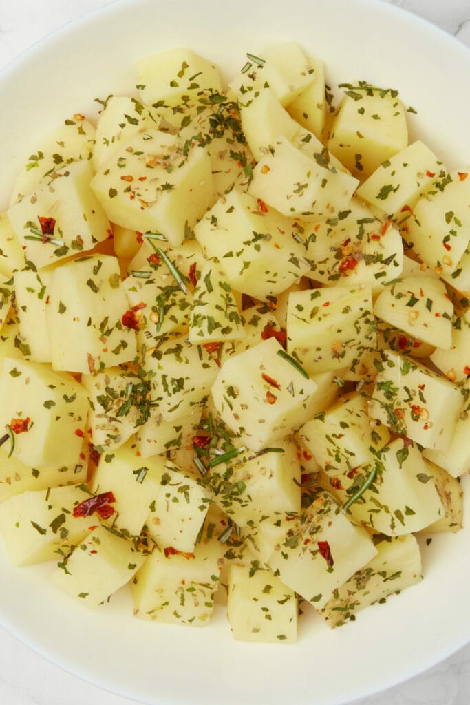Delicious Diced Potatoes steps