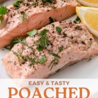 poached salmon recipe