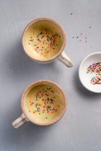 Easy Vanilla Mug Cake Recipe