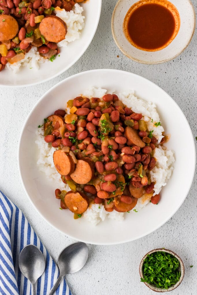 The Best Red Beans and Rice with Sausage