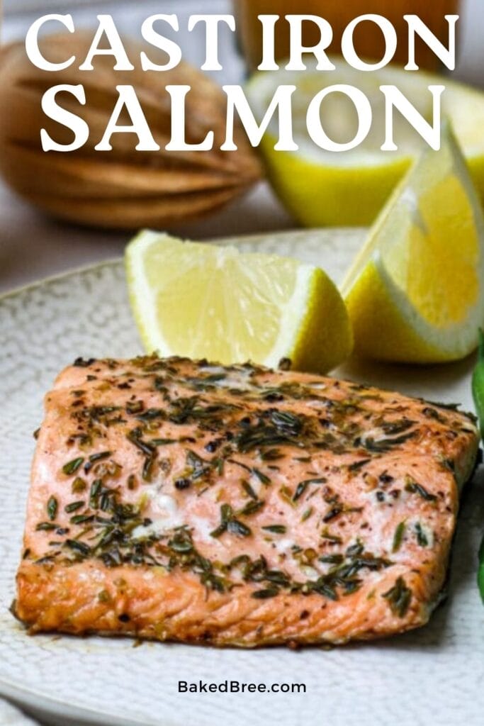 Crispy Skinned Cast Iron Salmon Recipe