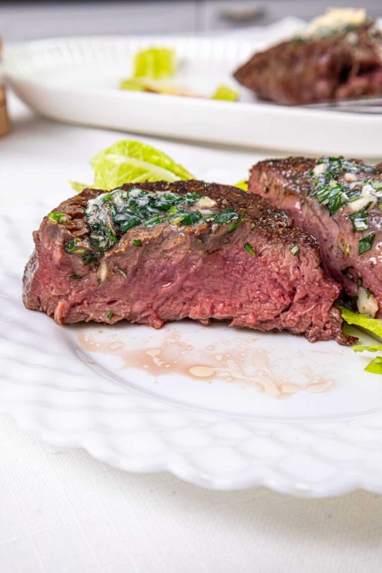 Grilled Filet Mignon | Baked Bree