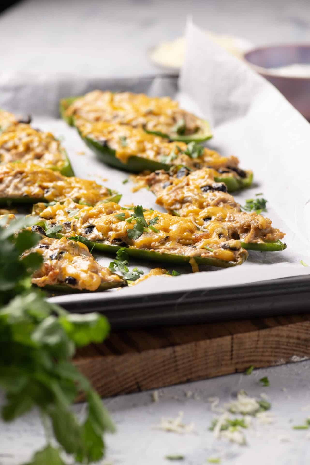 Anaheim Stuffed Peppers | Baked Bree