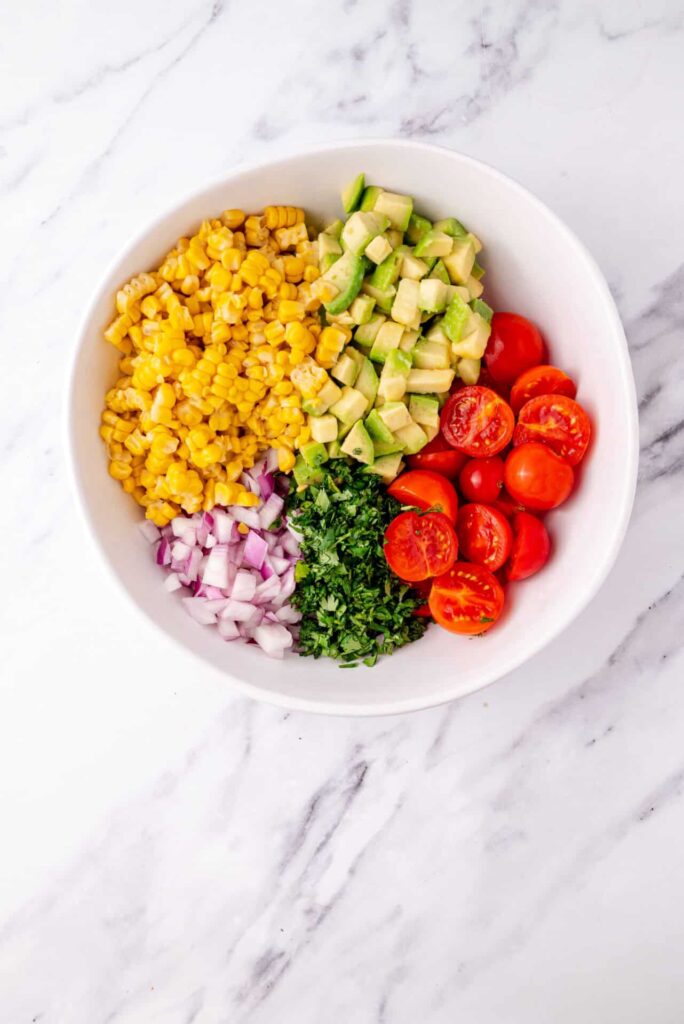 Avocado Corn Salad Baked Bree